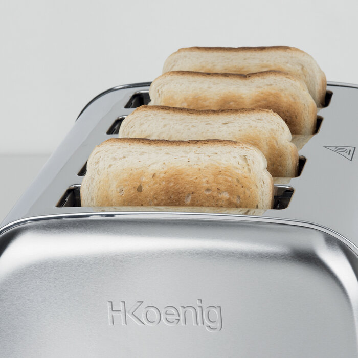 grille-pain toaster 4 tranches