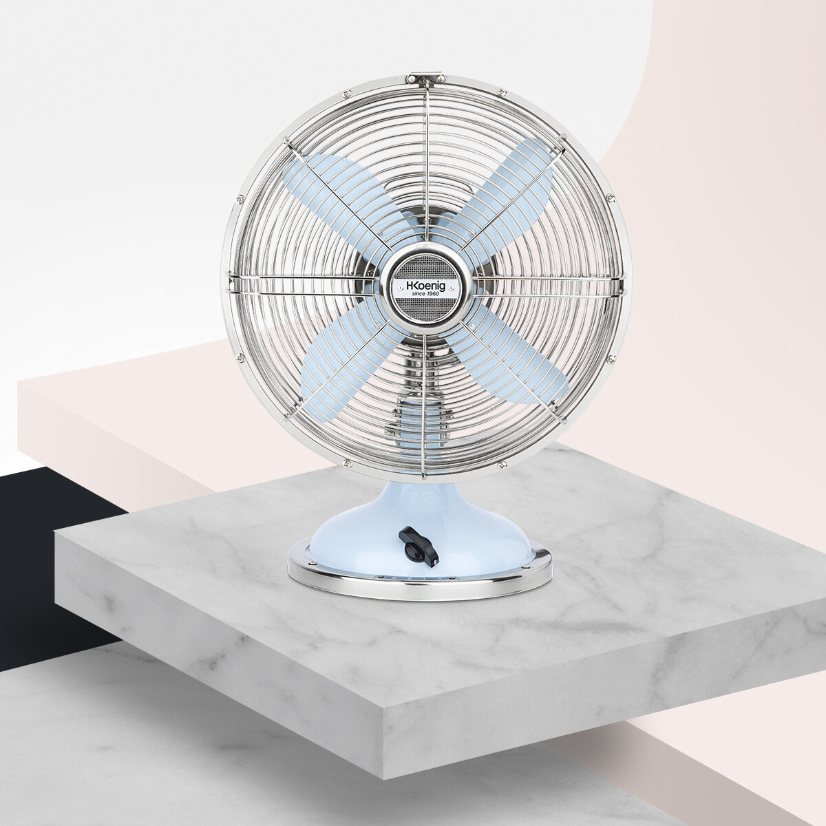 Nos produits maison  ventilateur  design metal Koenig FR