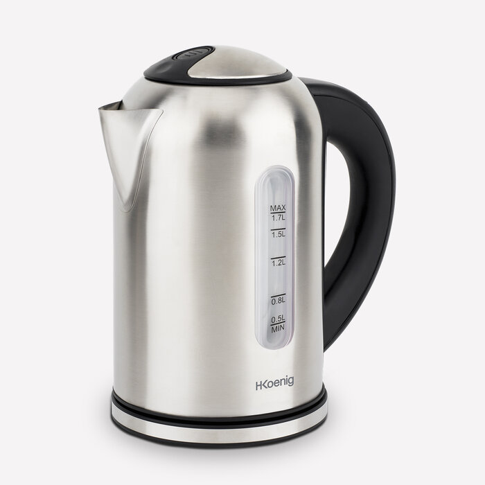 Bouilloire électrique H.KOENIG BO12 - 1,2 L - Inox