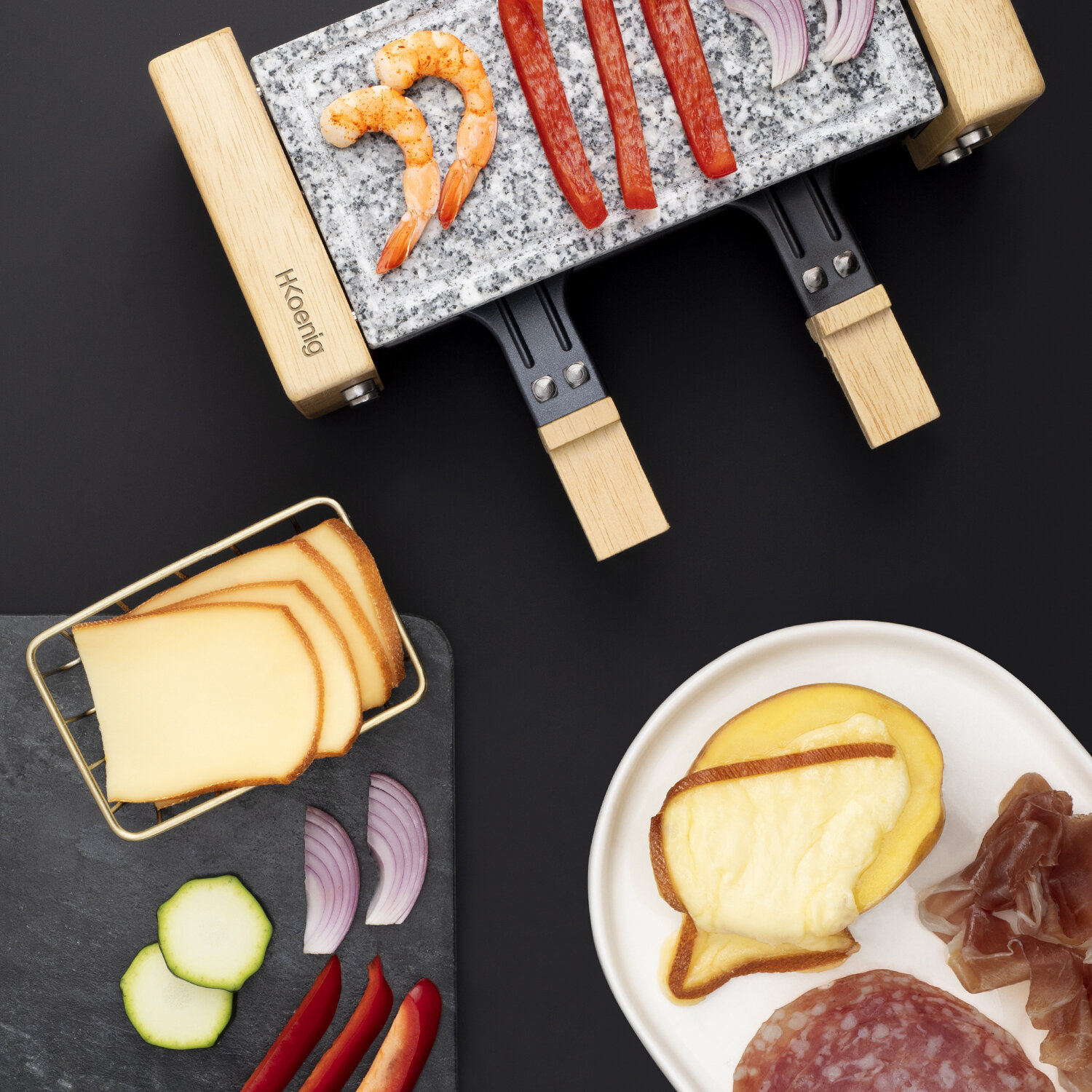 Appareil à raclette 2 personnes - Livoo