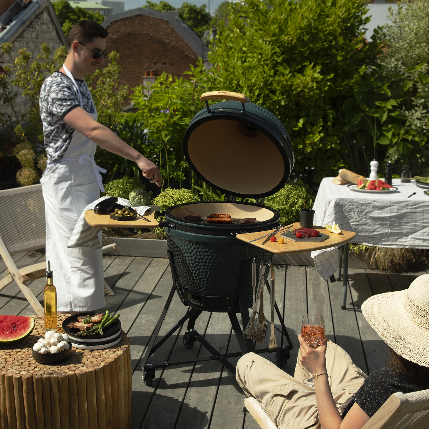 Barbecue Japonais Kamado 21